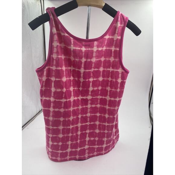 LANDS' END Women Stretch Comfy Cotton Tank Top Multicolor Medium 10-12 - Picture 2 of 4